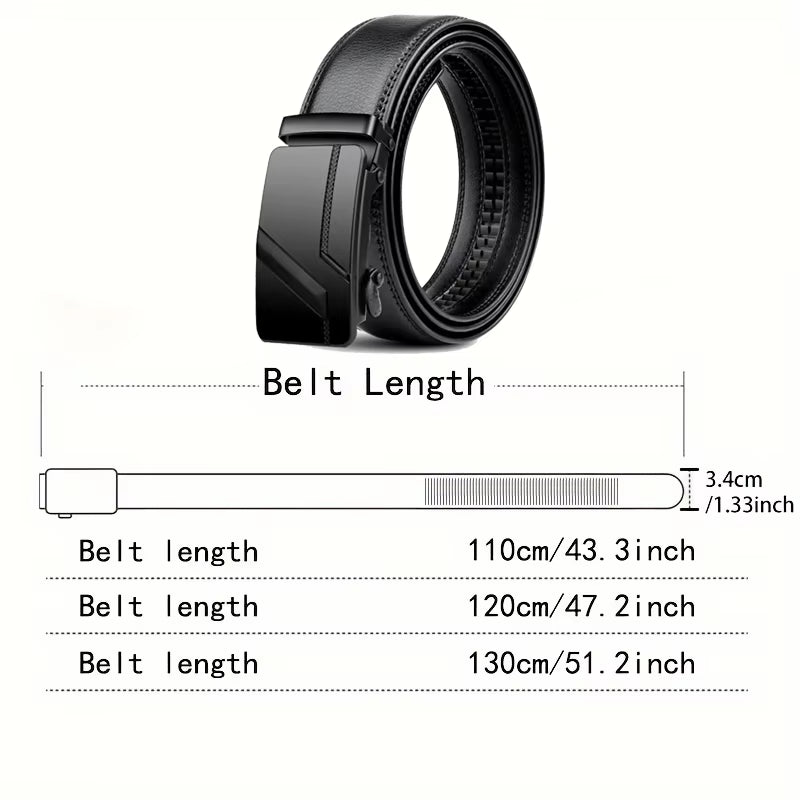 Fashion Business Men'S Belts, Authentic Luxury Brand Belts, Metal Buckles, High-Quality Soft Belts